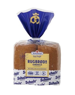 DG Schuls Rugbrøds sandwich