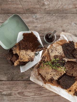 Rugbrøds­knækbrød | Schulstad