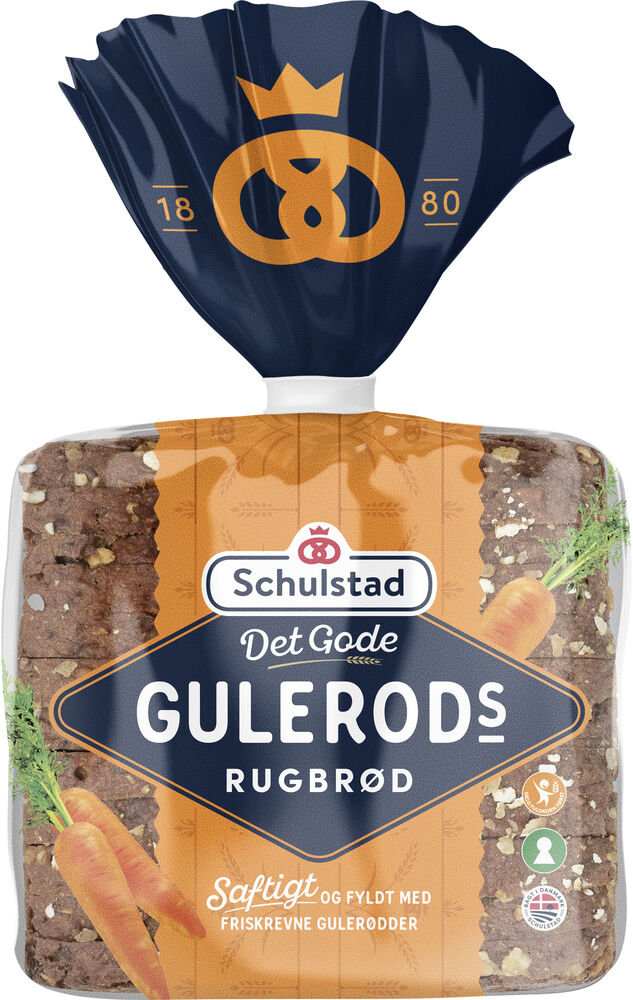 Packshot - DGO - Gulerod Rugbrød 460g